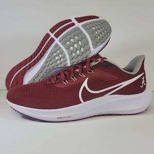 Size 9 Nike Air Zoom Pegasus 39 Alabama Crimson Tide Running Shoes Mens Roll